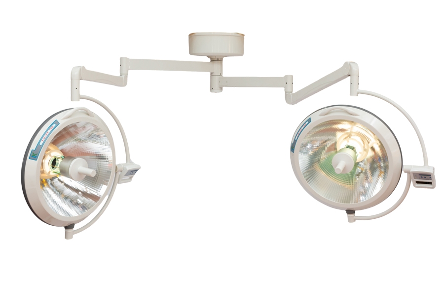 整體反射雙母無影燈