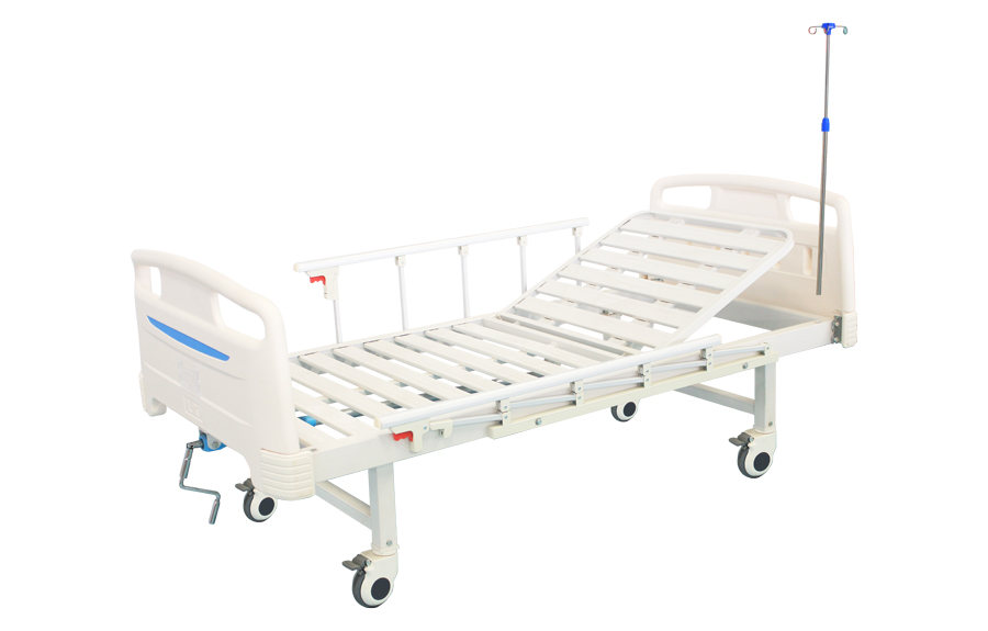 單搖手動護(hù)理床