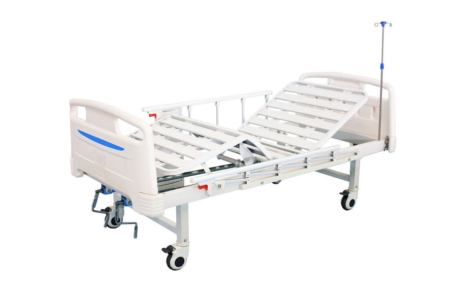 雙搖手動護理床